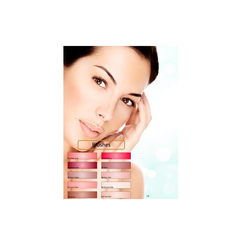 Glam Air Airbrush B6 Peach Beige Blush Water-based Makeup