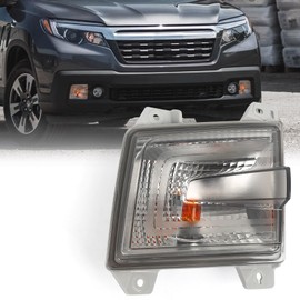 Huray Right Turn Signal Light for Honda Ridgeline 2017 2018 2019 OE Parking Light Assembly Replacement [DOT Certified] [Bulb Included] [HO2531129 | 33300-T6Z-A01]