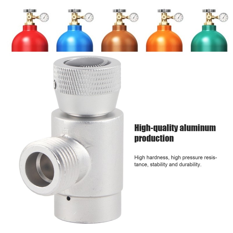CGA320 CO2 Soda Cylinder Adapter Refill Connection Tank Filling Connector