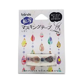 Glass Drops - Bande 和紙テープ 転写マスキングテープ スクラップブック ジャーナル クラフト DIY用