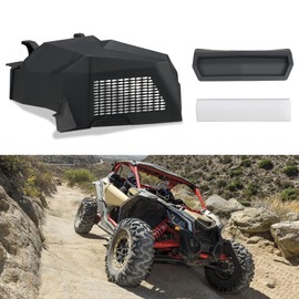 HAKA TOUGH Noise Reduction Kit for Can Am Maverick X3 Accessories 2017-2023, Plastic Air Clutch Intake Relocation for X3 Max Accessories