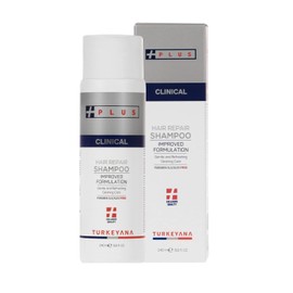TURKEYANA PLUS Champú Clínico Reparador Del Cabello - Crecimiento, Anti-Adelgazamiento, Recrecimiento, Fórmula Vegana, Adultos  Biotina, Queratina,...