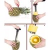 RIVERSOFY Cortador Descorazonador Para Piña De Facil Uso Practico