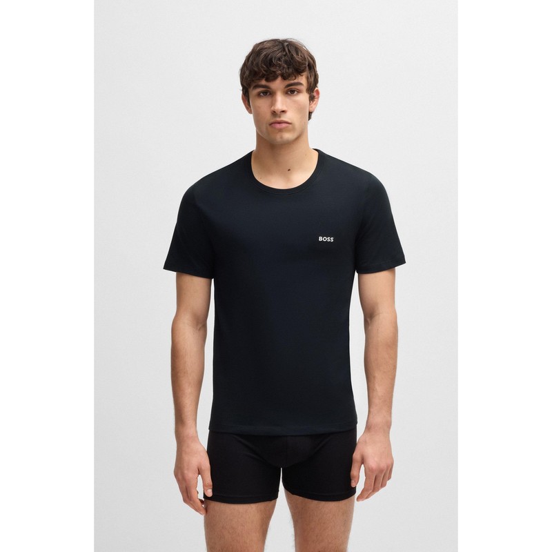 BOSS BOSS Men Pack Classic T-Shirt Black/White/Navy984 Large