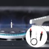 Piezo Spark Igniter Set with Push Button Piezo Igniter Replacement,