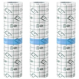 Tattoo Folie, 3 Rollen 15cm x 1m Pflaster Second Skin Wasserdicht, Transparente Bandage für Duschen, Sport, Hautschutz