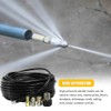 Sewer Jetter Kit for Pressure Washer 50FT, 5800PSI Drain Cleaner