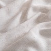 MIULEE Natural White Linen Curtains 84 Inch Length 2 Panels