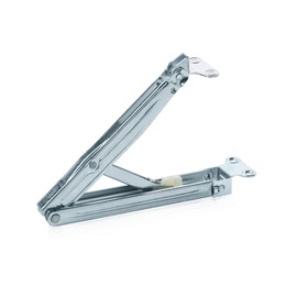 GedoTec® hinged fitting, Rastomat for headboards, adjustable fitting, multi-flex 13-way adjustable, raised support, metal galvanised, support fitting for headboard and footboard, furniture fittings