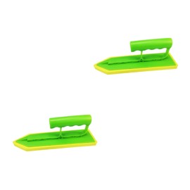 Operitacx 2pcs Multi Function Sponge Trowel Tool Convenient Handheld Grout Float for Efficient Tile Caulking and Smoothing Ergonomic Design for Comfortable Grip for Floor and Wall