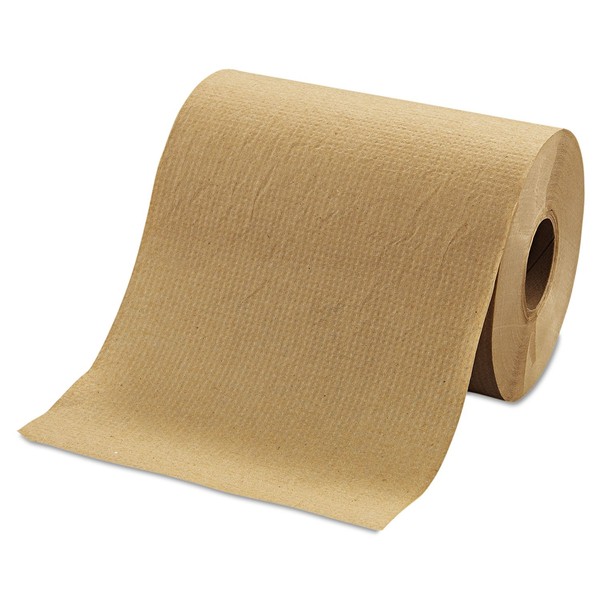 Morcon Paper R12350 Hardwound Towels, 8" x 350ft, Brown, 12 Rolls/Carton