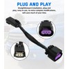 HID to LED Headlight Conversion Wiring Kit Headlight Adapter Harness