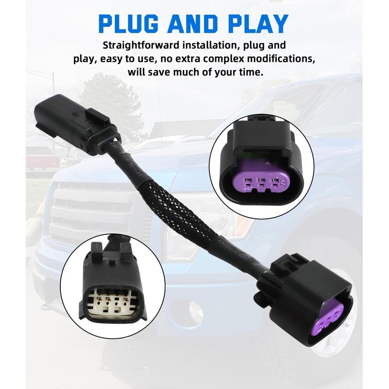 HID to LED Headlight Conversion Wiring Kit Headlight Adapter Harness