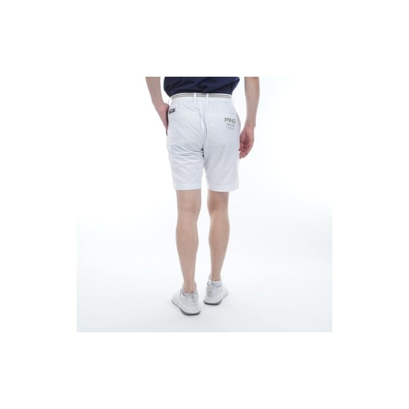 [ピン アパレル] メンズ ショートパンツ (吸水速乾性) / ゴルフ / 621-5132301 030_ホワイト