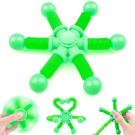 Fidget Toys for Kids Adults, 1Pc Fidget Spinner Toys, Sensory Toys for Kids, Easter Basket Stuffers Valentine Gifts for Kids, Gifts for Men Women Kids Thanksgiving Birthday Christmas Party (Green)