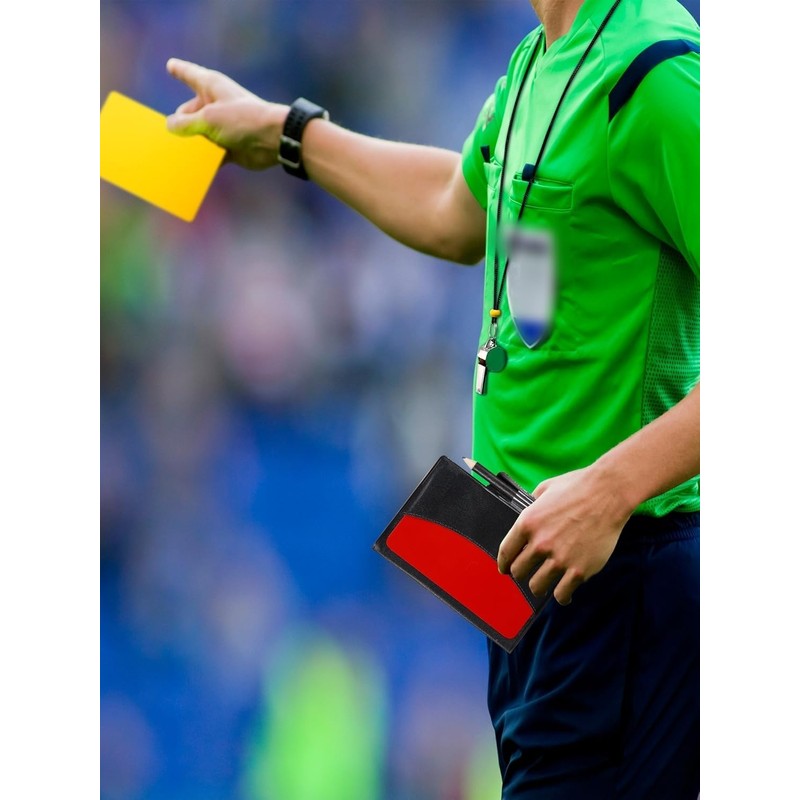5 Record Paper, 1 Pencil, Referee Supplies Set, Referee Card,