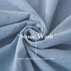 Mildly Pillowcases, 80 x 80 cm, Cotton, Haiya Blue