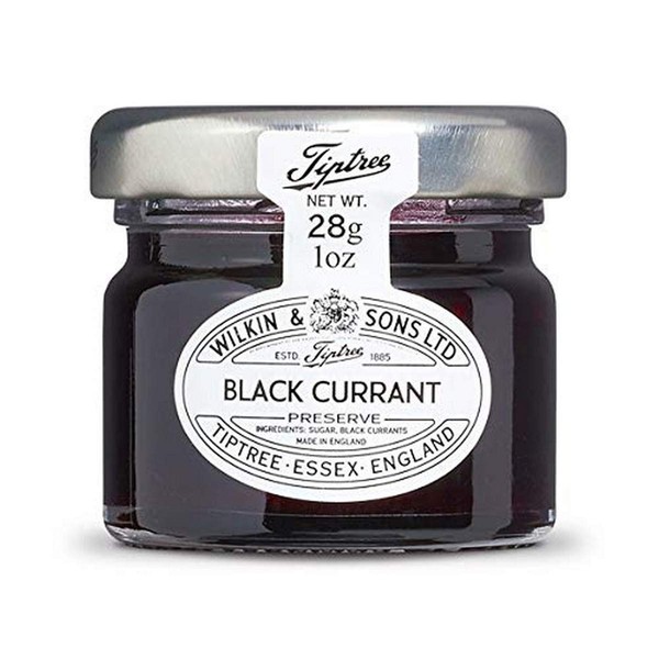 Tiptree Black Currant Preserve Minis, 1 Ounce (Pack Of 72)