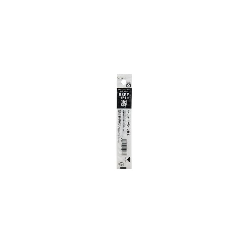 Pilot Oil-Based Ballpoint Pen Refill BSRF 0.7 Black 10 Pieces