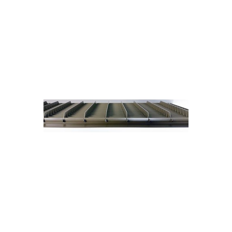 Heavy Duty Floor Return Air Grille, 8 in x 30