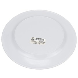 Chef Craft Classic Dinner Plate, 10", White