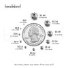 Beadsland Hotfix Rhinestones, 1440pcs Flatback Crystal Rhinestones for Crafts Clothes