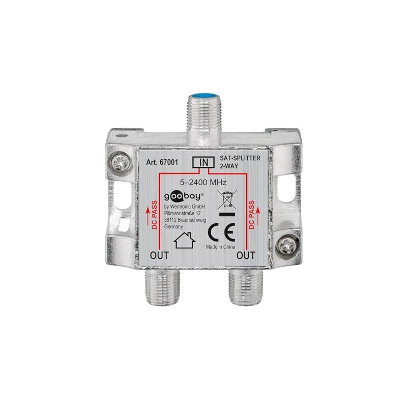 Wentronic SAT Distributor 2-Way