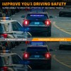XRIDONSEN 35 inch Blue White Traffic Advisor Light Bar 48