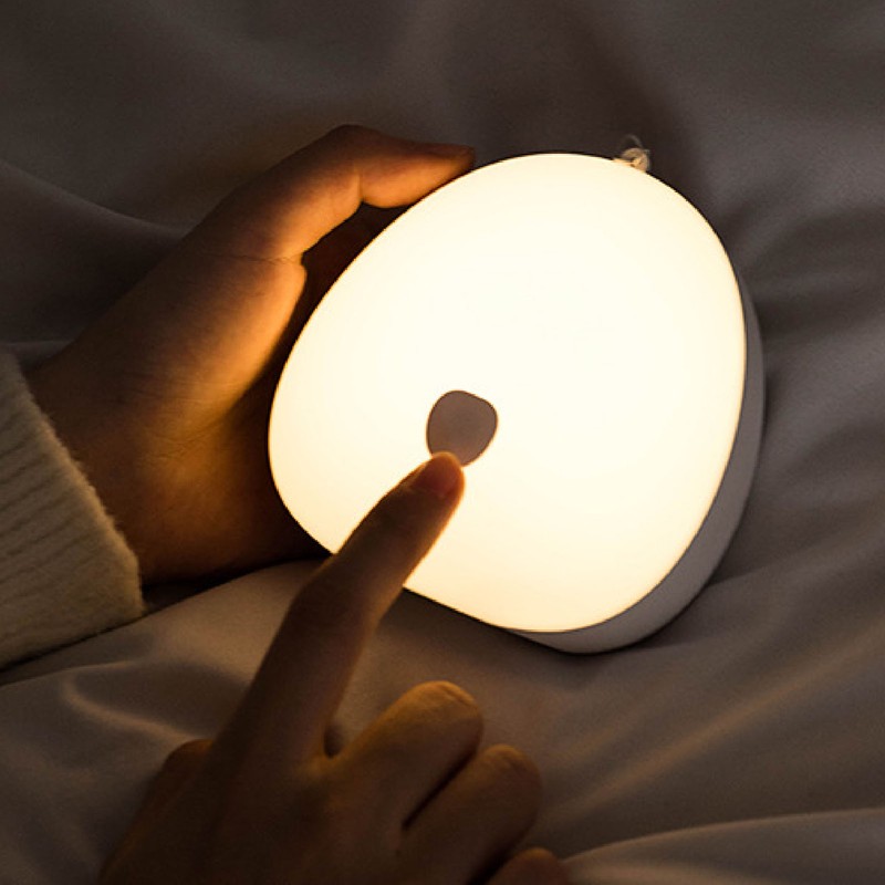 Small Bedside Night Light Smart Touch Charging Portable Dimmable Night
