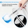 Cepillo para Inodoro de Acero Inoxidable 360° – Juego 2