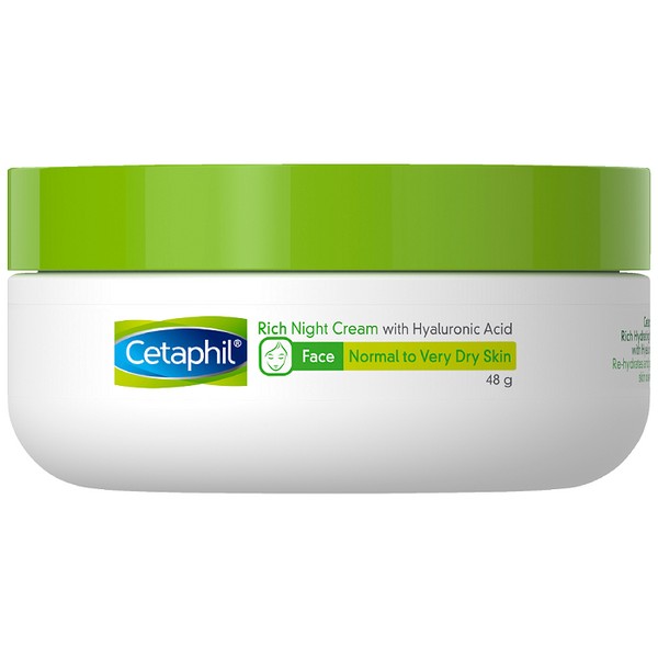 Cetaphil Rich Night Cream with Hyaluronic Acid 48g - Expiry 12/24