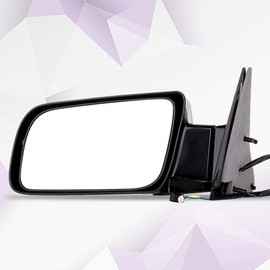 ANPART Side Mirror Left Side Compatible with 1992-1994 For Chevy Blazer 1988-1998 For Chevy Pickup Truck 1995-1998 For GMC 1999 For GMC Yukon Power Adjustment Manual Folding