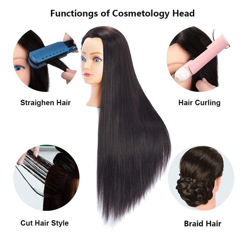 headdoll Mannequin Head Styling Mannequin Head for Hair Styling and