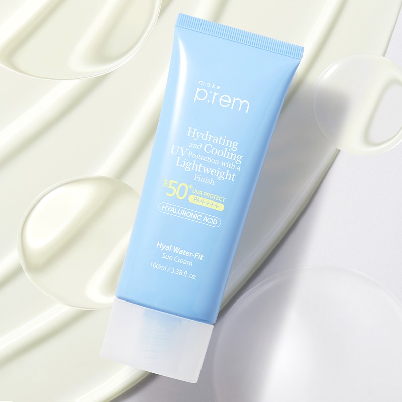 MakePrem Make Prem Hyal Water Fit Sun Cream SPF50, PA++++