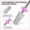 Makartt Nail Drill Bits:10Pcs Dimond Sanding Bit Sets for Nail