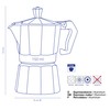 kela Italia 10553 Espresso Maker 150 ml for 3 Cups