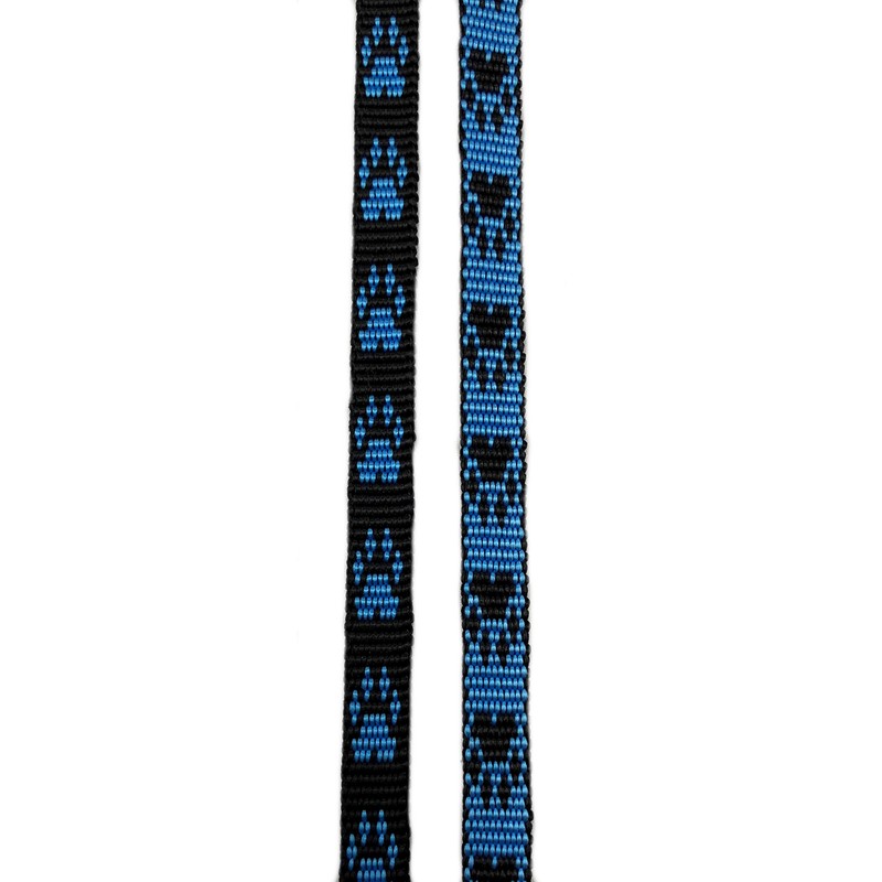 elropet Double Dog Lead, Paw Print, for Small Dogs, 3