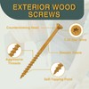 T.K.Excellent Deck Screws 2-1/2 Inch Wood Screws #9 x 2-1/2,