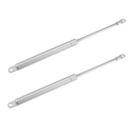 X AUTOHAUX 2 Pcs 12 Inch 35Ib/156N Silver Tone Lift Supports Struts Shocks Gas Spring Universal for RV Car Truck Boat Window Cabinet Door Cover Lids