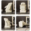 Xuirihusi Moai Tissue Box Holder with Headphone Holder, Suitable for