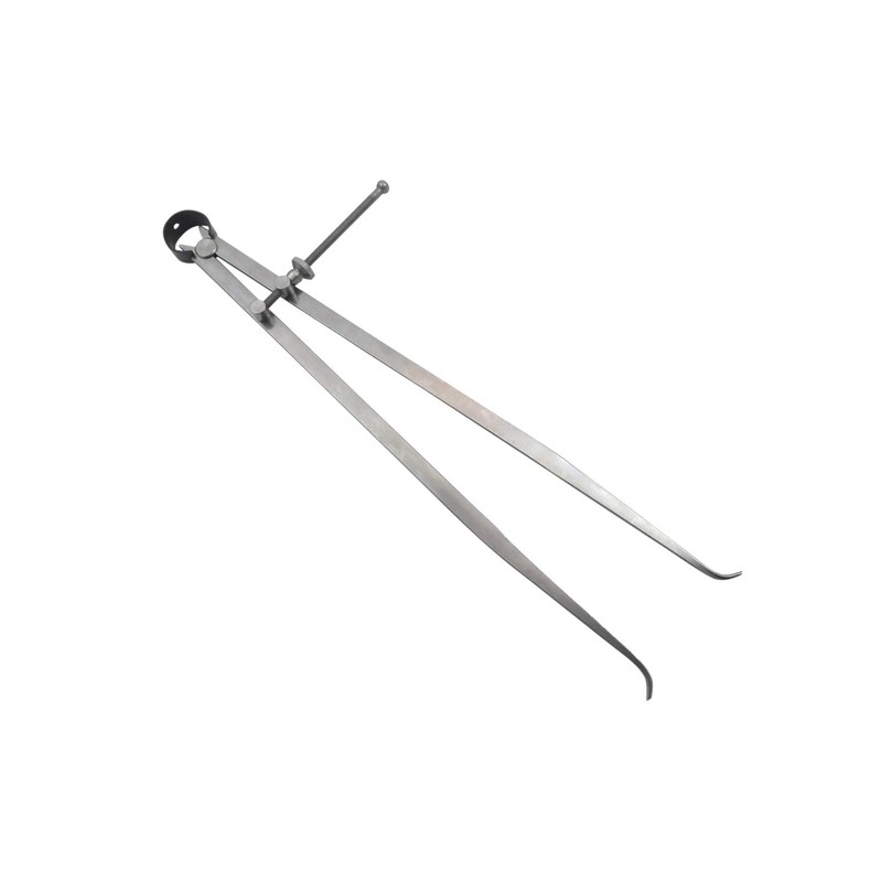 Taytools 468006 Toolmaker's “Yankee” Spring Inside Calipers ID Dividers, Solid