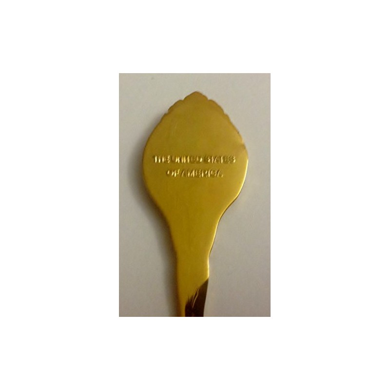 Washington DC Gold Collector's Spoon- Washington DC Souvenirs (Capitol)