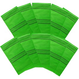 Guante Exfoliante Corporal NOPIGO Verde - Manopla de Rayón para Baño y Sauna