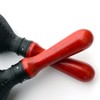 2 Pack, Percussion Maracas Pair with ABS Plastic Shells and