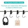Laundry Hooks with Clips 20 Pack Boot Hangers for Closet