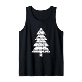 Vintage Christmas Tree Retro Merry Christmas Tank Top