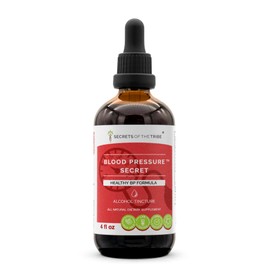 Blood Pressure Secret Alcohol Extract, High-Potency Herbal Drops, Tincture Made from Motherwort Herb (Leonurus Cardiaca), Cayenne Pepper (Capsicum annuum) 4 oz