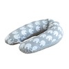 LOOLAY Pregnancy Pillow, Nursing Pillow, 170 cm, Side Sleeper Pillow,