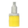 100Pcs Banana Socket M6 4mm Good Transmission Excellent Manufacture Electrical