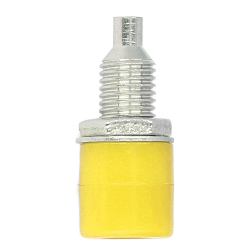 100Pcs Banana Socket M6 4mm Good Transmission Excellent Manufacture Electrical